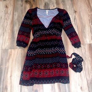 Pink owl boutique dress size small brand new